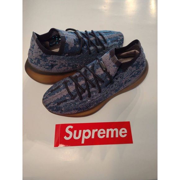 FREE SHIPPING FREE SUPREME STICKR Size 11 adidas Yeezy Boost 380 Covellite 2021
